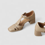Eva | Chaussures à talons orthopédiques avec bride en T