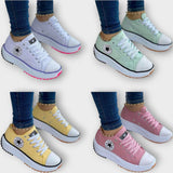 Baskets Sportives Élégantes au Design Moderne
