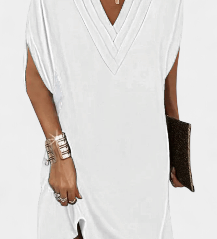 Robe Lesley Élégante avec Décolleté en V