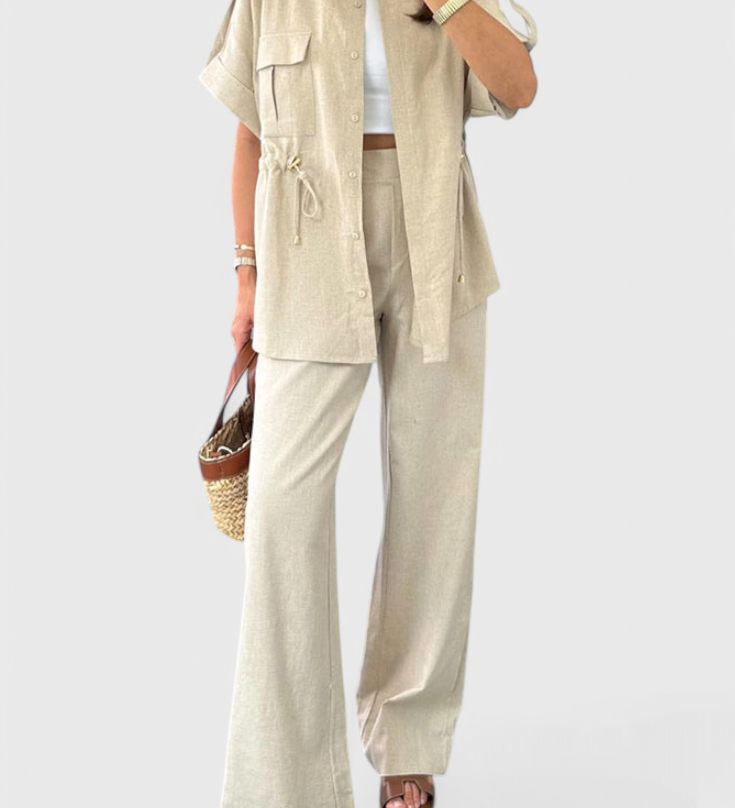 Ensemble Chemise et Pantalon Lani Détendu