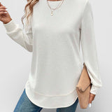 Ana™ | T-Shirt Basique à Manches Longues Essentiel