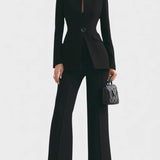 Miriam™ | Ensemble Blazer et Pantalon Élégant