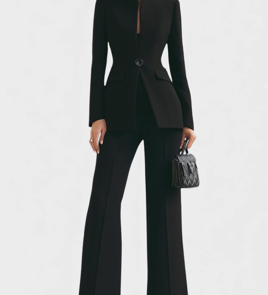 Miriam™ | Ensemble Blazer et Pantalon Élégant