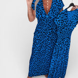 Elena™ | Robe Maxi à Imprimé Léopard