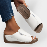 Sandales en cuir orthopédiques