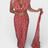 Elena™ | Robe Maxi à Imprimé Léopard