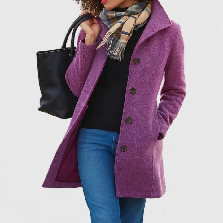 Gloria™ | Manteau en mélange de laine classique