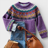 Eugenia™ | Pull en Tricot Vintage