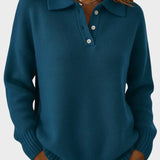 Marta™ | Pull Polo en Tricot Doux