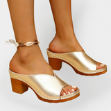 Sandales Orthopédiques avec Talon Large