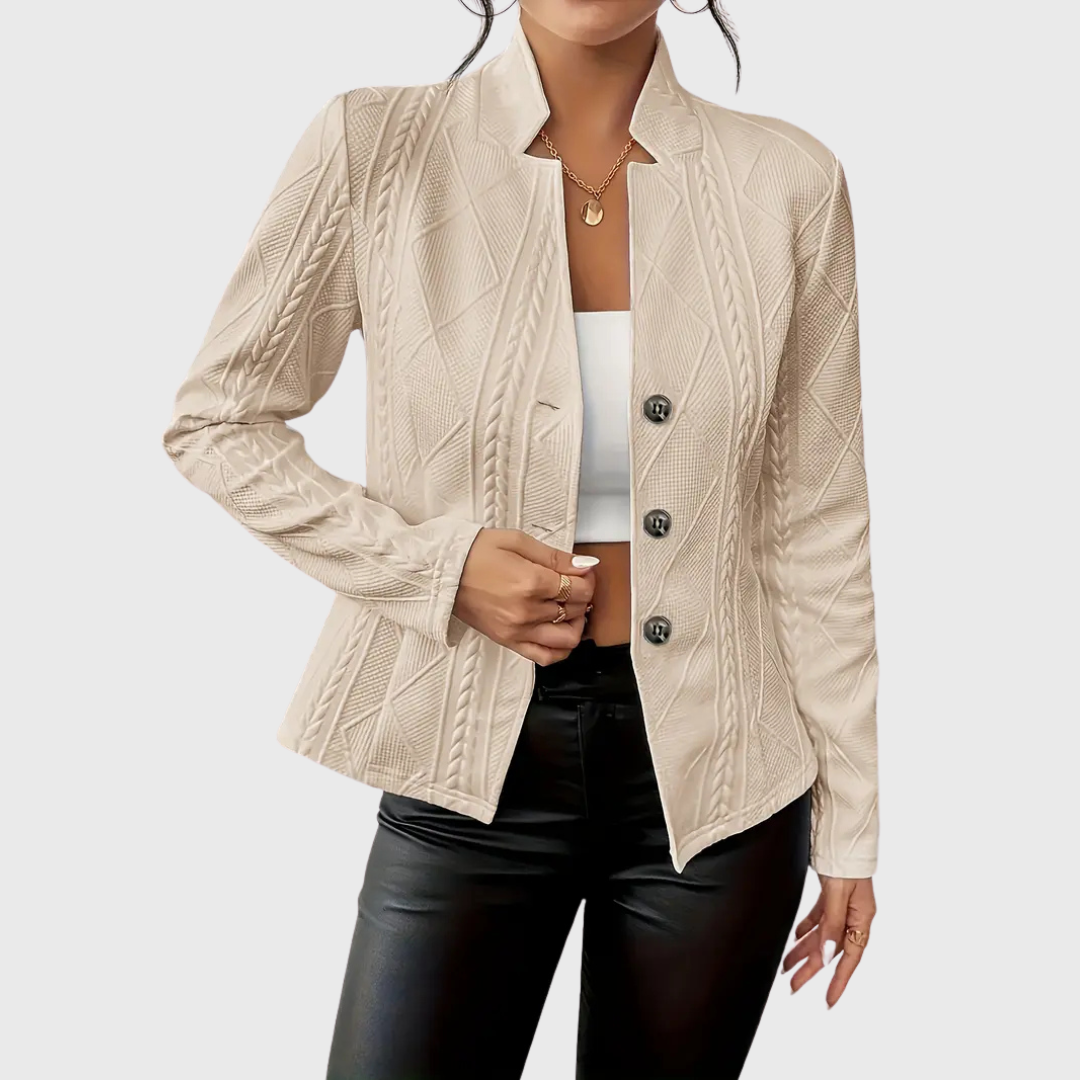 Miranda™ | Blazer avec Détails Élégants