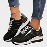 Chaussures orthopédiques avec fermeture éclair et semelle épaisse
