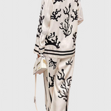 Ensemble à Pantalon Large Nazaret avec Imprimé Artistique