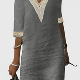 Robe Midi Élégance Décontractée Malia