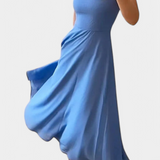Robe Midi A-Line Sans Manches Mary