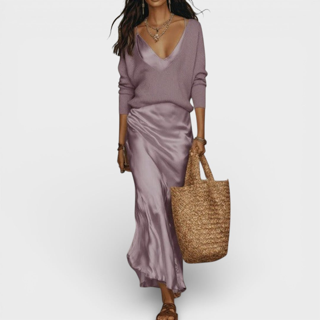 Clara™ | Ensemble Satin Élégant