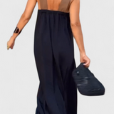 Robe Edith avec Décolleté Croisé et Dos Nu
