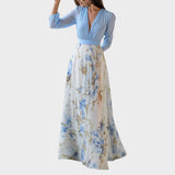 Helena™ | Robe maxi avec un magnifique imprimé floral