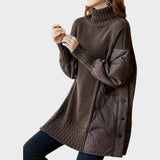 Sarah™ | Pull Oversized Col Montant