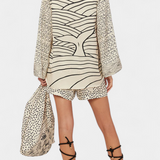 Ensemble Chemise Imprimée Amalia avec Shorts Élastiqués