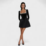 Valeria™ | Robe courte en velours élégante