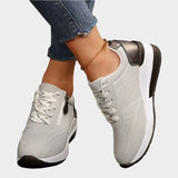 Chaussures orthopédiques avec fermeture éclair et semelle épaisse