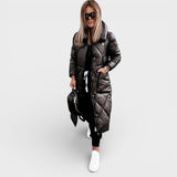 Emilia™ | Manteau Long Matelassé