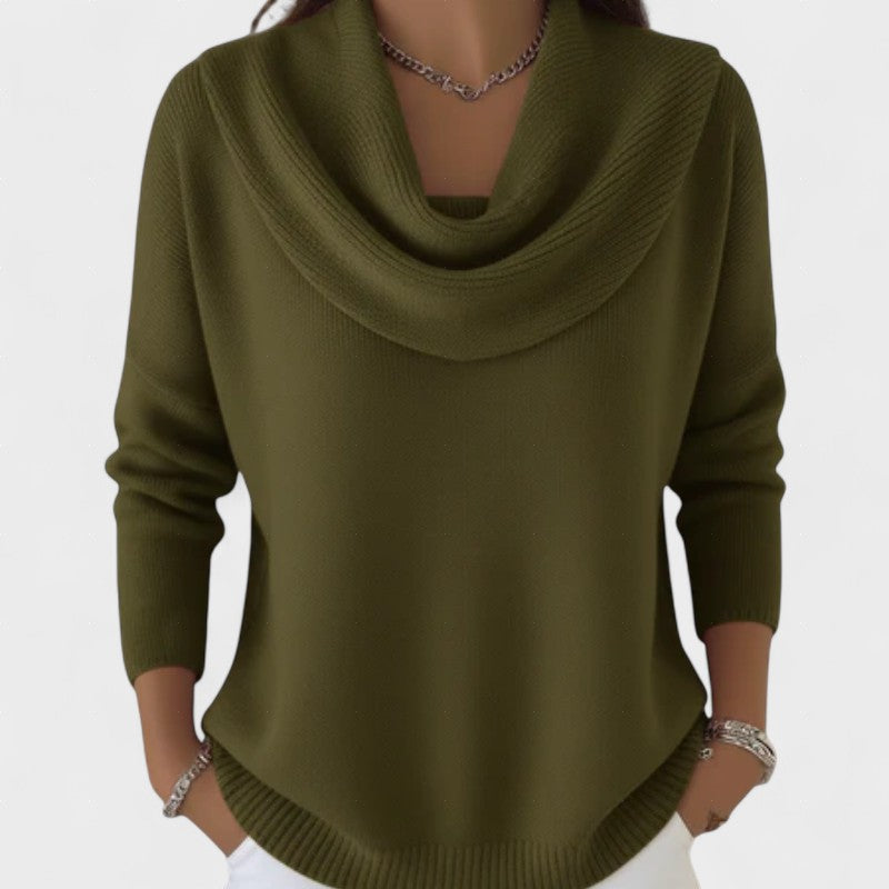 Elisa™ | Pull élégant à col