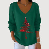 Marta™ | Haut de Noël avec Détails Festifs