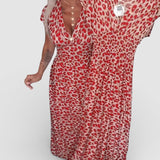 Elena™ | Robe Maxi à Imprimé Léopard