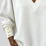 Nerea™ | Blouse élégante à col en V