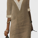 Robe Midi Élégance Décontractée Malia
