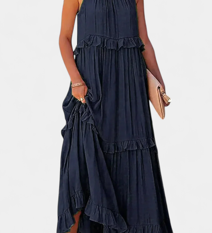 Robe Monica de Confort Intemporel avec Fraîcheur Naturelle