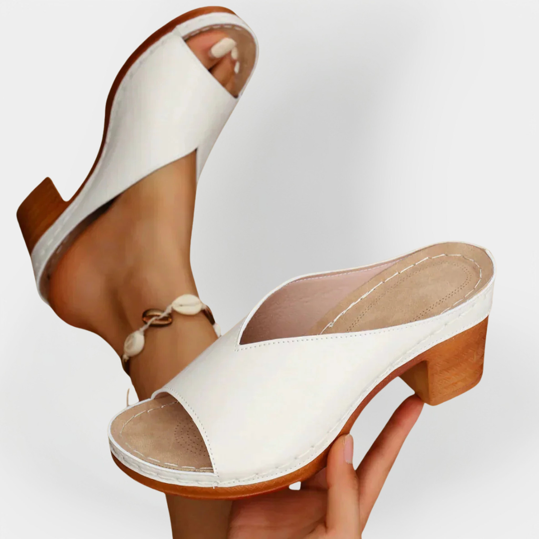 Sandales Orthopédiques avec Talon Large