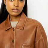 Sara - Veste en cuir