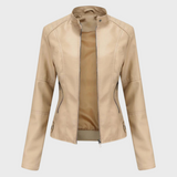 Verónica™ | Veste en cuir décontractée