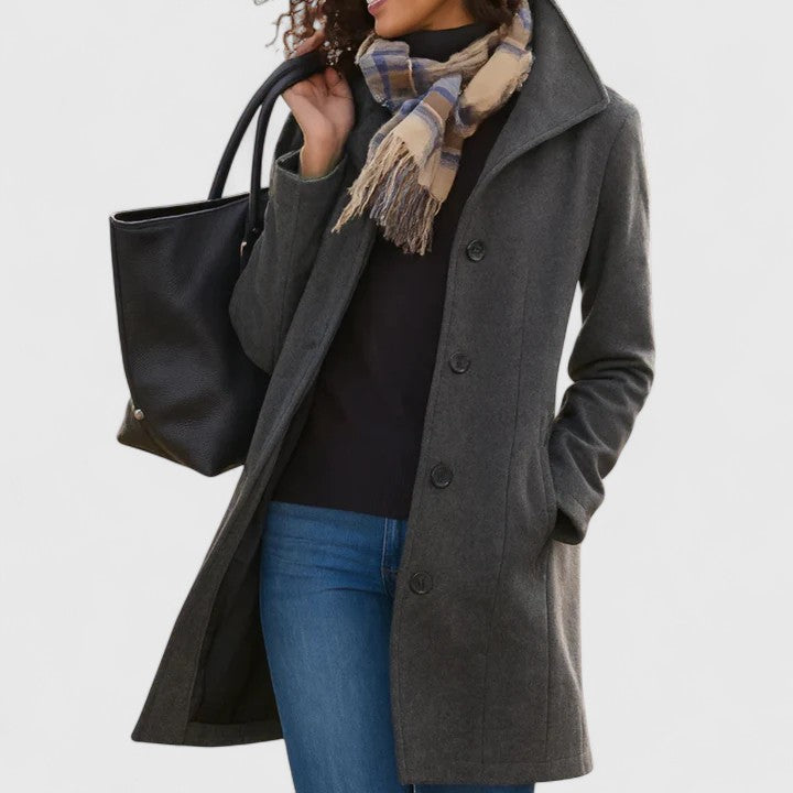 Gloria™ | Manteau en mélange de laine classique