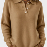 Marta™ | Pull Polo en Tricot Doux
