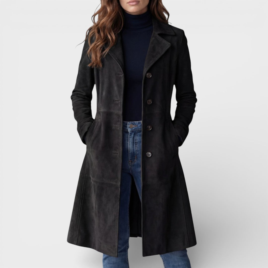 Teresa™ | Manteau Long Vintage Élégant