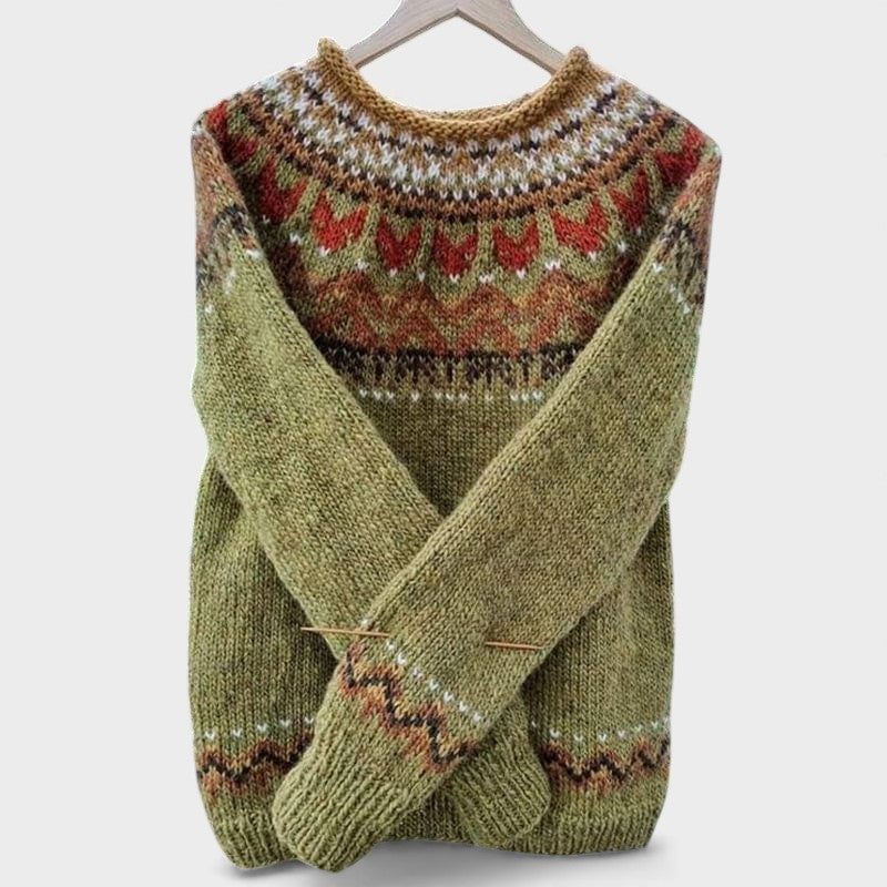 Eulalia™ | Gilet Tricoté de Style Classique