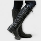 Paula | Bottines en cuir à lacets