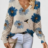 Antonia™ | Pull élégant avec imprimé floral