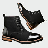 Álvaro | Bottes Oxford en Cuir Élégantes pour Hommes