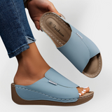 Sandales en cuir orthopédiques