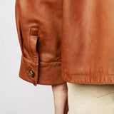 Sara - Veste en cuir