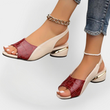 Sandales en cuir Sofia
