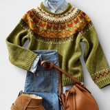 Eugenia™ | Pull en Tricot Vintage