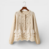Inés™ | Cardigan Élégant avec Volants
