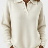 Marta™ | Pull Polo en Tricot Doux
