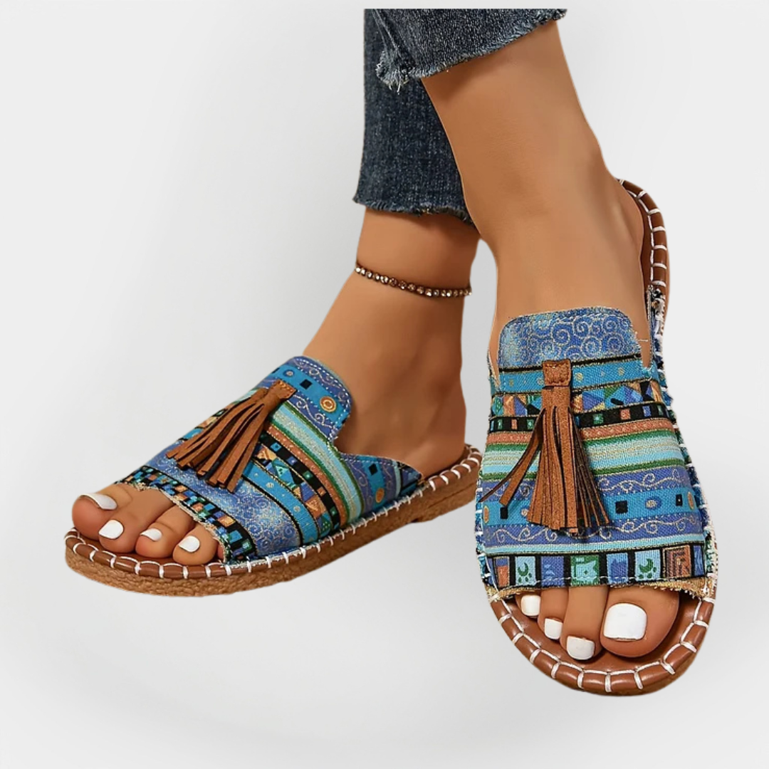 Sandales Artisanales Étonnantes avec Franges